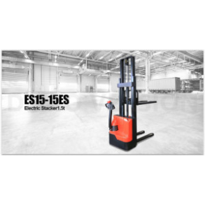 ES15-E3000, STIVUITOR ELECTRIC REDDOT, CAPACITATE 1.500KG, INALTIME DE RIDICARE 3.000 MM