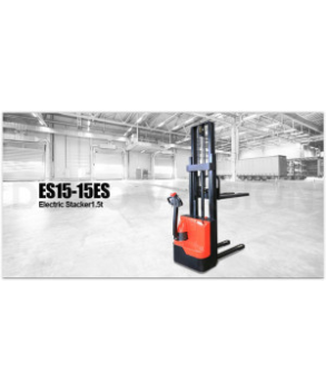 ES15-E3000, STIVUITOR ELECTRIC REDDOT, CAPACITATE 1.500KG, INALTIME DE RIDICARE 3.000 MM