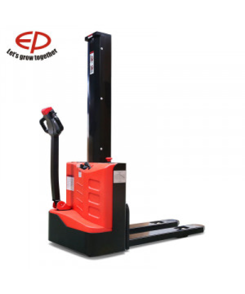ES10-10MM, STIVUITOR ELECTRIC CU CATARG, CU RIDICARE LIBERA, SARCINA MAXIMA 1000 KG, INALTIME DE RIDICARE 1600 MM, CURTIS