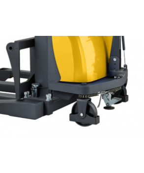 SSER2025, STIVUITOR SEMI-ELECTRIC CU PICIOARE REGLABILE EXTERIOARE PALETULUI, CAPACITATE 2.000 KG, INALTIME RIDICARE 2.500 MM