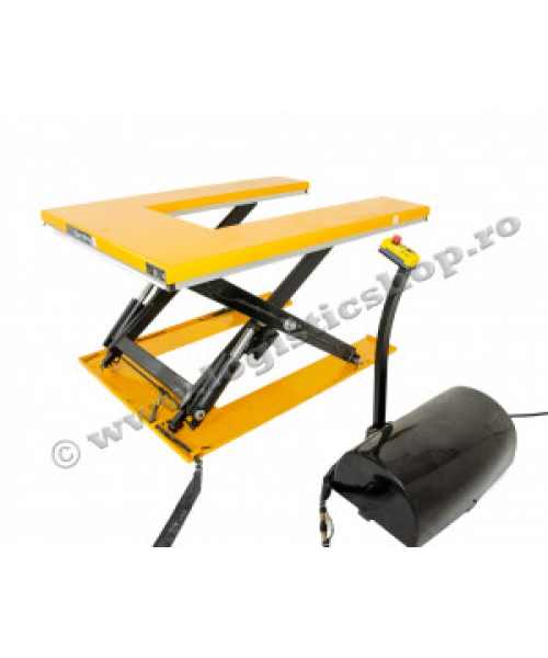 MHJ-U, MASA HIDRAULICA FIXA, FOARTE JOASA (105 MM), FORMA "U", CAPACITATE 1500 KG