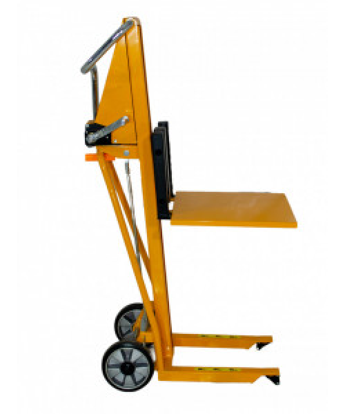 MS1,2-10 TRANSPALET CU CATARG MINI, SARCINA MAXIMA 120 KG, INALTIME RIDICARE 1050MM, FURCI REGLABILE