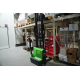 DS3-3300, TRANSPALET ELECTRIC CU CATARG MARCA "EP EQUIPMENT", INALTIME DE RIDICARE 3.300 MM, SARCINA MAX 1.500 KG