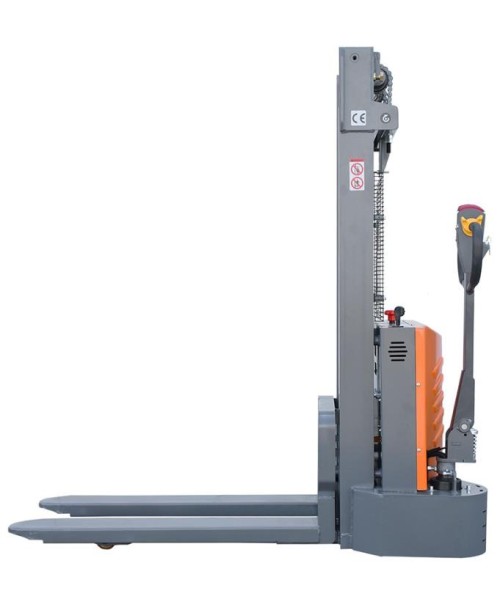 EPS12E - 3300, TRANSPALET ELECTRIC CU CATARG, SARCINA 1.200 KG, INALTIME DE RIDICARE 3.300MM,