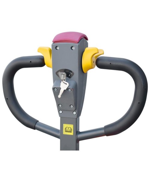 EPS12E - 3300, TRANSPALET ELECTRIC CU CATARG, SARCINA 1.200 KG, INALTIME DE RIDICARE 3.300MM,