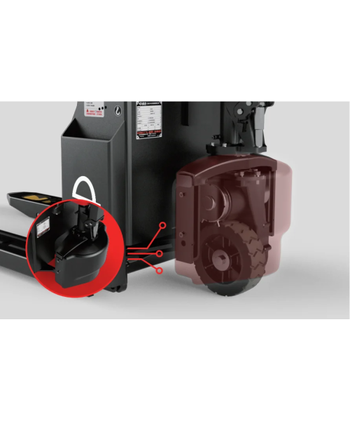 EPT20-15ET2H, TRANSPALET ELECTRIC DESTINAT SANTIERELOR SI DEPOZITELOR FRIGORIFICE, CAPACITATE 1500 KG, CU ROTI BALANS