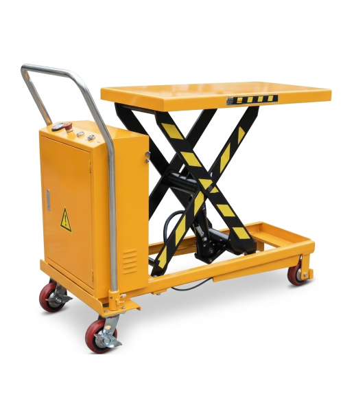 Cărucior Electro-Hidraulic Mobil EPTS2000 cu Acumulator 12V – 2000 kg, Ridicare 1.7 m