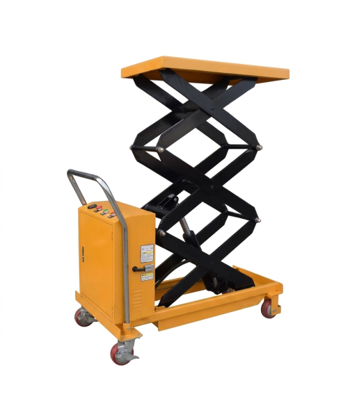 Cărucior Electro-Hidraulic Mobil EPTS2000 cu Acumulator 12V – 2000 kg, Ridicare 1.7 m