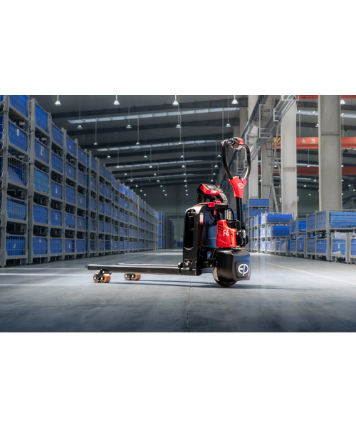 F4_RAVAS, TRANSPALET ELECTRIC CU CANTAR, CAPACITATE 1500 KG, ACUMULATOR LI-ION