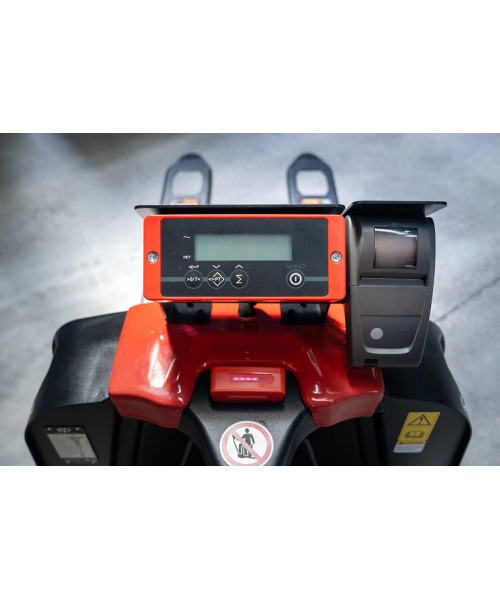 F4_RAVAS, TRANSPALET ELECTRIC CU CANTAR, CAPACITATE 1500 KG, ACUMULATOR LI-ION