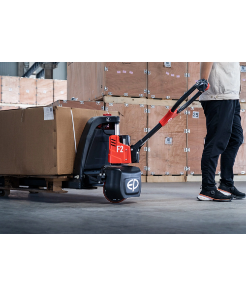 F2, TRANSPALET ELECTRIC 1500 KG, ACUMULATOR LI-ION