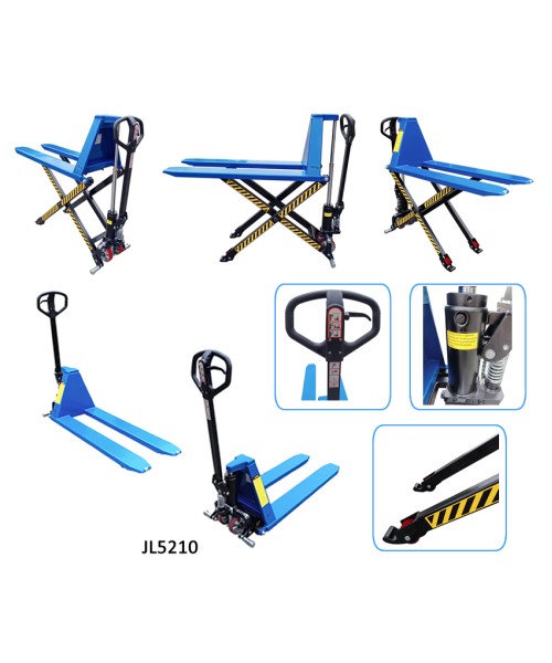 TIF1000, TRANSPALET INALT, INALTIME RIDICARE 800 MM, 1000 KG