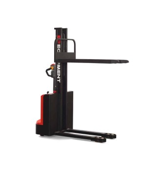  TRANSPALET ELECTRIC CU MONOCATARG, CU RIDICARE LIBERA, SARCINA MAXIMA 1200 KG, INALTIME DE RIDICARE 1600 MM, ES12-12MM