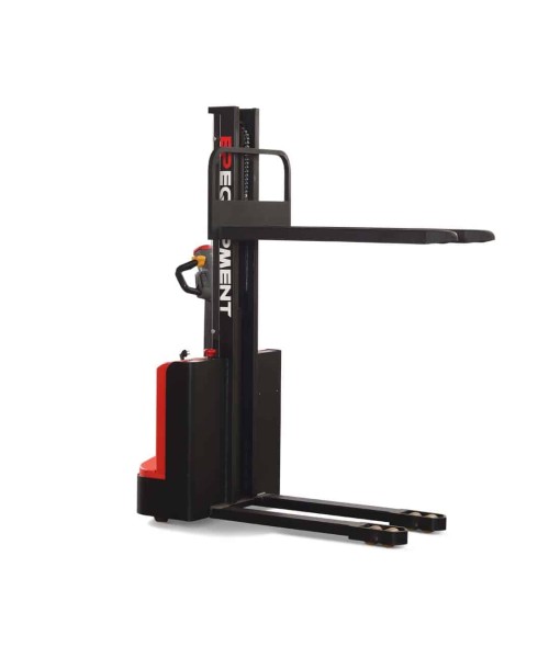  TRANSPALET ELECTRIC CU MONOCATARG, CU RIDICARE LIBERA, SARCINA MAXIMA 1200 KG, INALTIME DE RIDICARE 1600 MM, ES12-12MM
