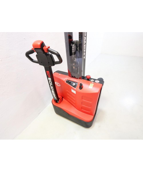  TRANSPALET ELECTRIC CU MONOCATARG, CU RIDICARE LIBERA, SARCINA MAXIMA 1200 KG, INALTIME DE RIDICARE 1600 MM, ES12-12MM