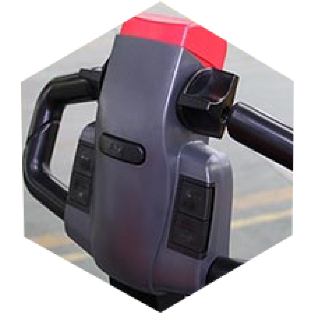  TRANSPALET ELECTRIC CU MONOCATARG, CU RIDICARE LIBERA, SARCINA MAXIMA 1200 KG, INALTIME DE RIDICARE 1600 MM, ES12-12MM