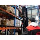 EST 122 - 3000, TRANSPALET ELECTRIC CU CATARG MARCA "EP EQUIPMENT", INALTIME DE RIDICARE 3.000 MM, SARCINA MAX 1.200 KG