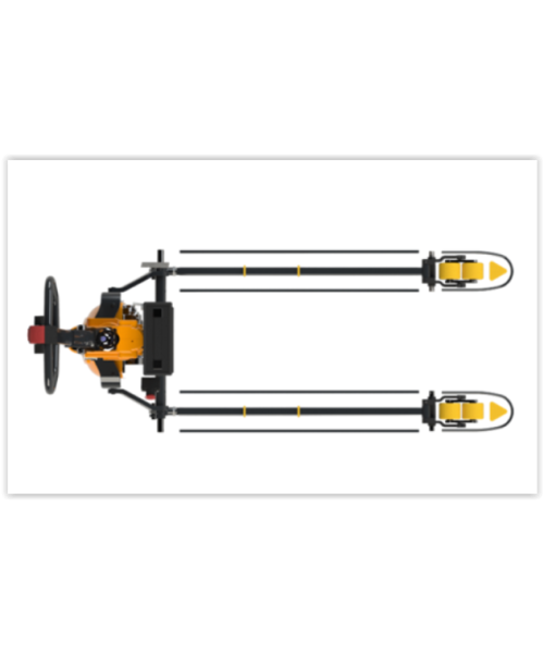 ECHIPAMENT UTILIZAT T20 TERMINATOR, LIZA ELECTRICA HIBRID, SARCINA 2000 KG, ACUMULATOR LI-ION