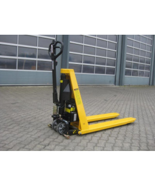 HB1056EN, TRANSPALET SEMI-ELECTRIC CU RIDICARE INALTA, SARCINA 1000 KG, INALTIME MAXIMA 800 MM