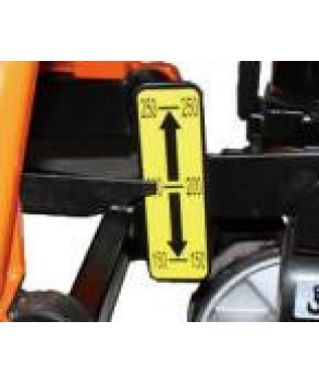 HBW1056EN SPP, TRANSPALET SEMI-ELECTRIC CU RIDICARE INALTA CU CANTAR, SARCINA 1000 KG, INALTIME MAXIMA 800 MM