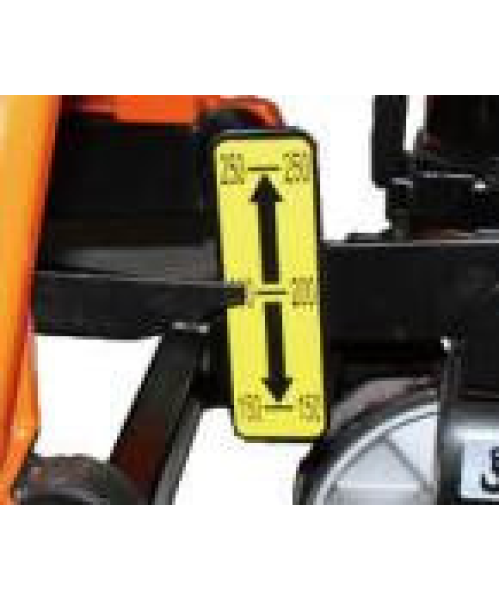HBW1056EN SPP, TRANSPALET SEMI-ELECTRIC CU RIDICARE INALTA CU CANTAR, SARCINA 1000 KG, INALTIME MAXIMA 800 MM