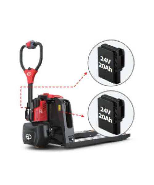 F4, TRANSPALET ELECTRIC 1500 KG, ACUMULATOR LI-ION