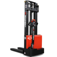 EST122 - 3300, TRANSPALET ELECTRIC CU CATARG MARCA "EP", INALTIME DE RIDICARE 3.300 MM, SARCINA MAX 1.200 KG