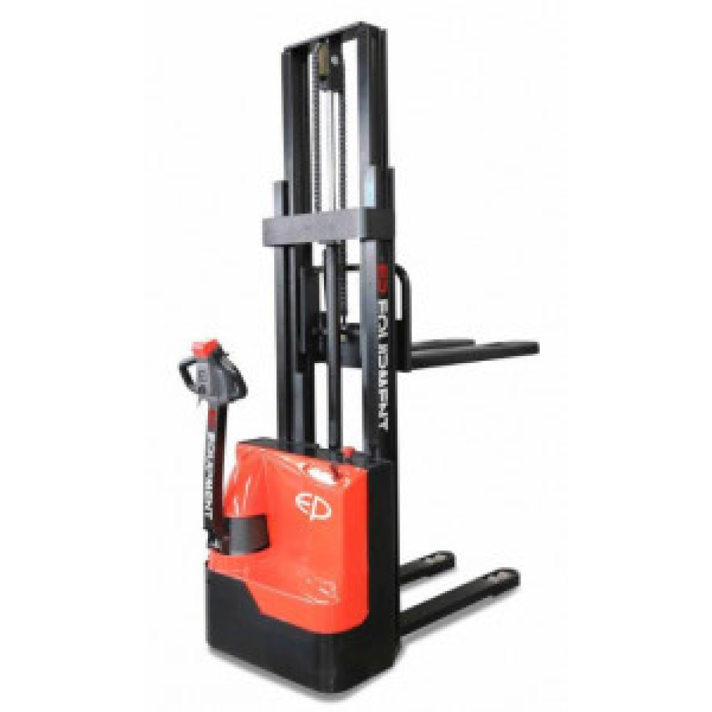 TRANSPALET INDUSTRIAL ELECTRIC CU CATARG, SARCINA 1500 KG, INALTIME DE RIDICARE 3000MM, MOTOR AC, ES15-15ES-3000, 