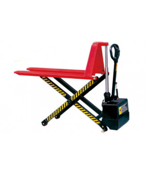 JE5210, TRANSPALET ELECTRIC INALT, TIP FOARFECA, RIDICARE ELECTRICA