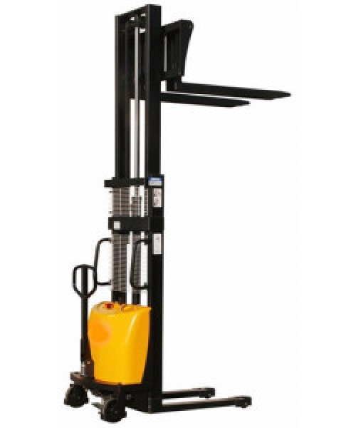 ISSE1525, STIVUITOR SEMI-ELECTRIC, CAPACITATE 1.500 KG, INALTIME RIDICARE 2.500 MM