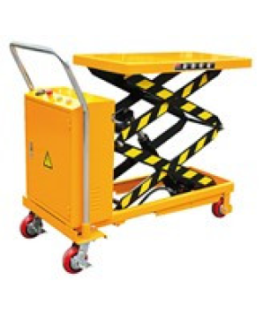 MHE-500D, MASA HIDRAULICA MOBILA CU ACTIONARE ELECTRICA, CAPACITATE 500 KG, INALTIME RIDICARE 1.618 MM