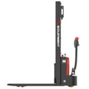 ESL 122 - 2500, TRANSPALET ELECTRIC CU CATARG MARCA "EP", ACUMULATOR LI-ION, INALTIME DE RIDICARE 2.500 MM, SARCINA MAX 1.200 KG